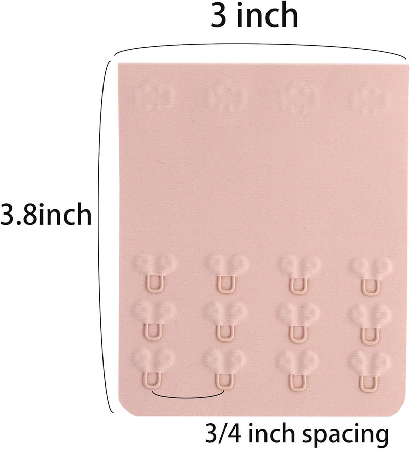 SAMGU Store Women's Soft Bra Extender 2 Hook / 3 Hooks / 4 Hooks Seamless Comfortable Bra Strap Extender Extension - Image 2